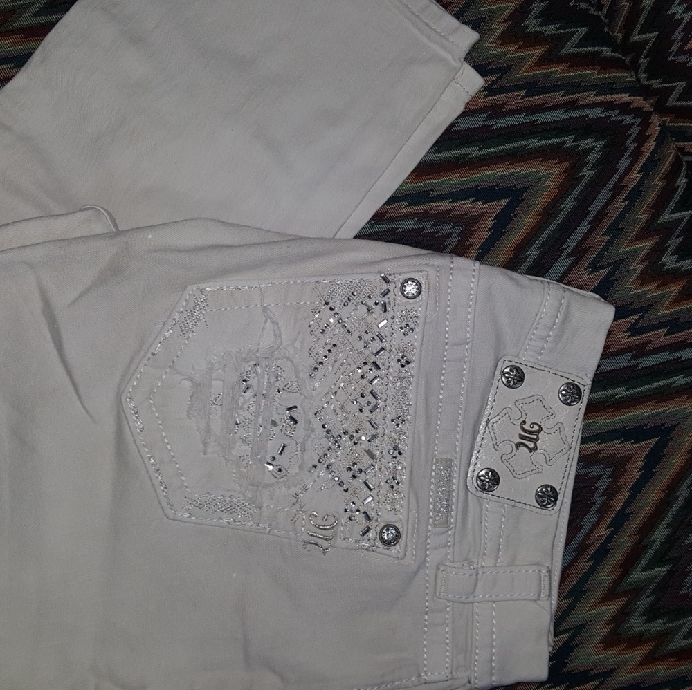 Miss Me white capris